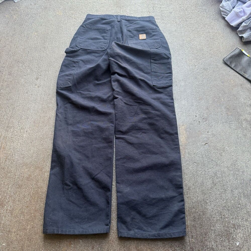 Carhart Vintage Baggy B-11MDT Workwear Pants Size 32x30 Navy
